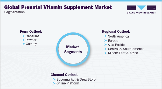 全球产前维生素补充剂市场细分